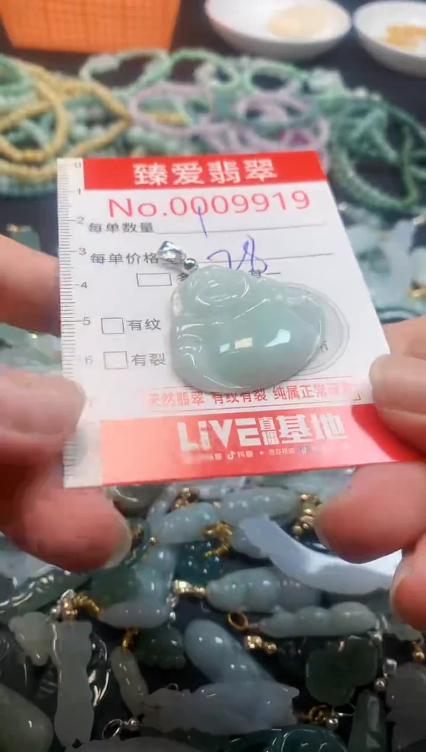 颈饰未镶嵌翡翠9919
