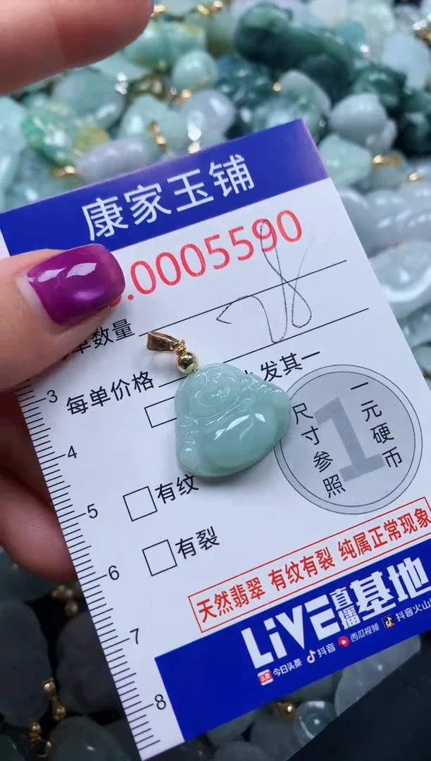 颈饰未镶嵌翡翠5590