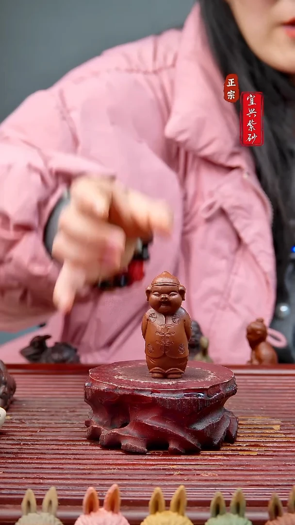 紫砂茶宠宜兴紫砂茶宠摆件