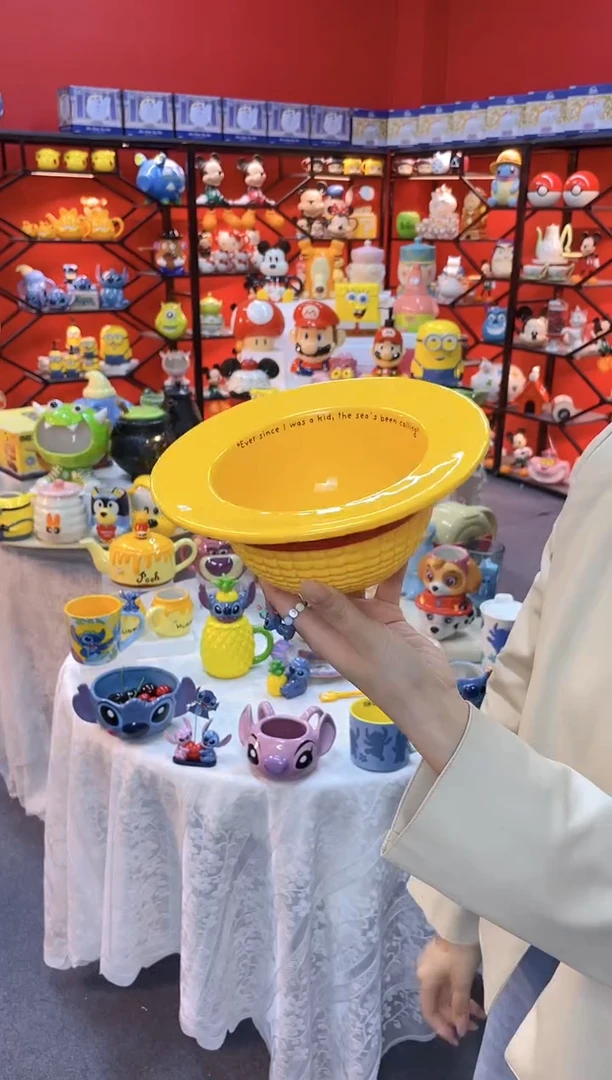 【闪购商品】1@@路飞帽水果沙拉碗