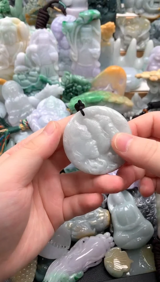 吊坠(不含链)未镶嵌翡翠1