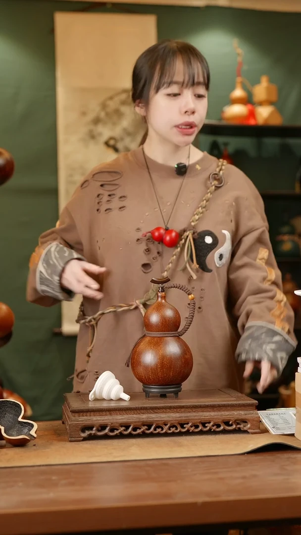 59号精品天然大漆酒葫芦一物一拍~