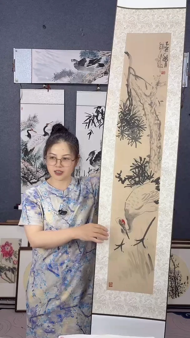 国画175*32吴铁成作品
