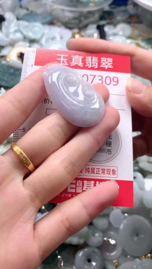 吊坠(不含链)未镶嵌翡翠7309