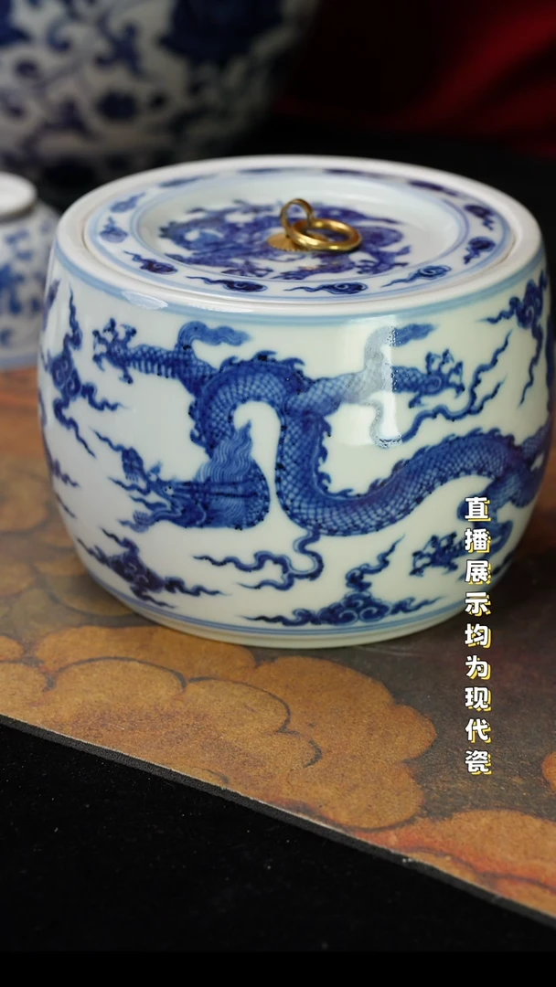 4景德镇手工手绘青花杯