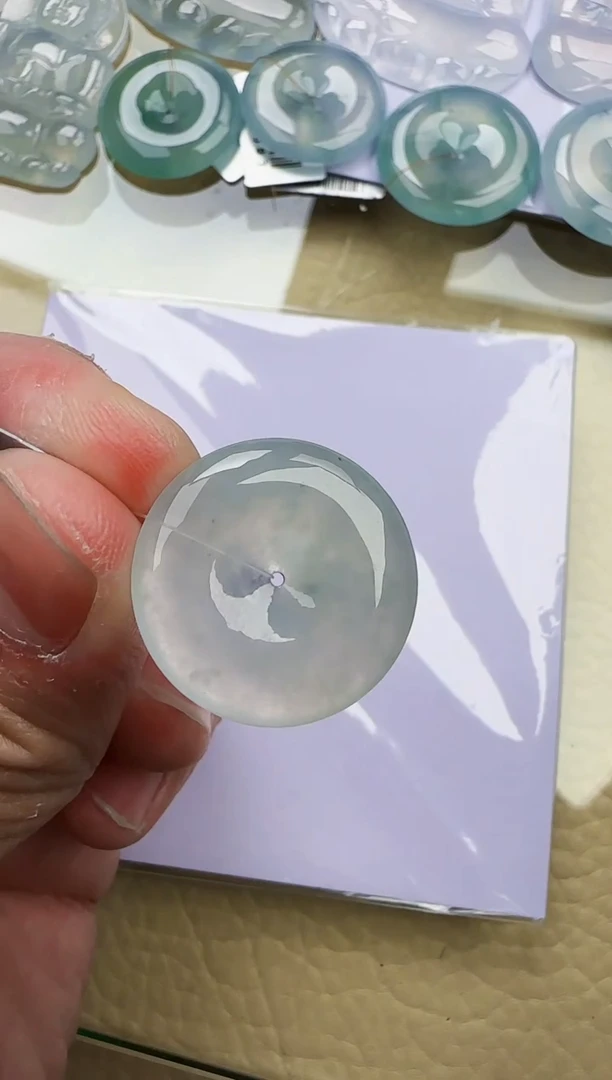 颈饰未镶嵌翡翠缅甸翡翠a货