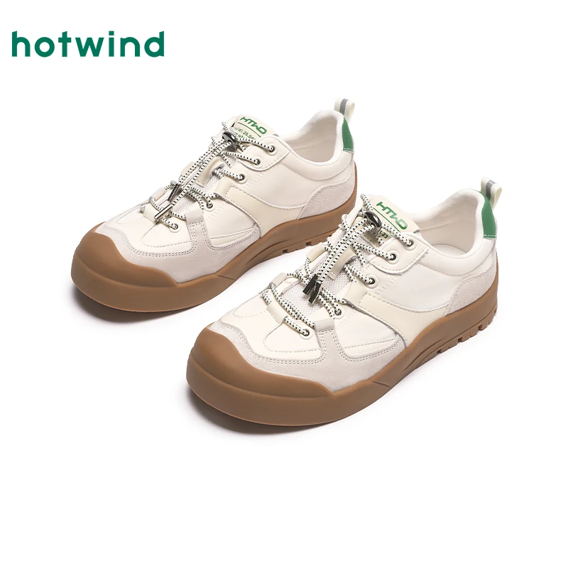 热风2025年春季新款女士时尚休闲鞋H14W25135