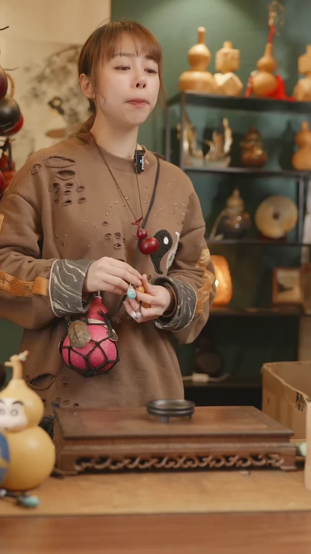 【闪购商品】250号精品天然大漆工艺防渗内胆酒葫芦~