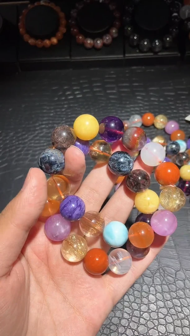 【闪购商品】水晶手链未镶嵌多宝单圈（多样性发其一）