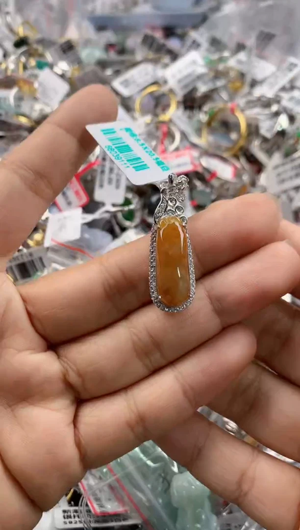 银S925镶嵌戒指翡翠1111----6