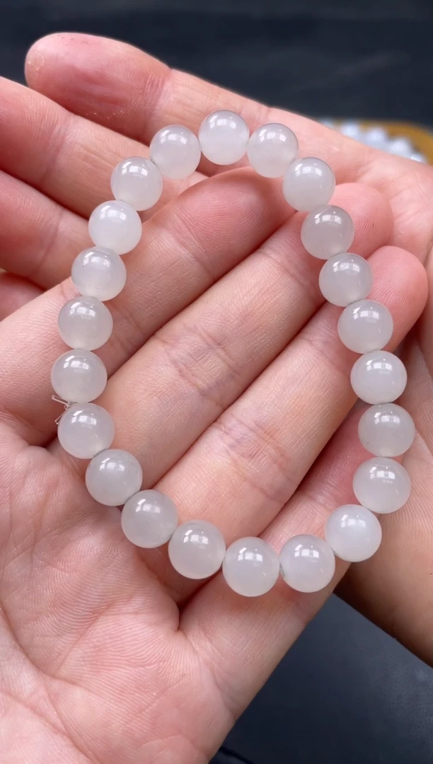 【闪购商品】和田玉珠串未镶嵌71.........