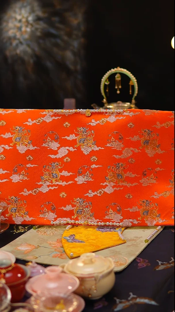 057茶席茶席50x30cm