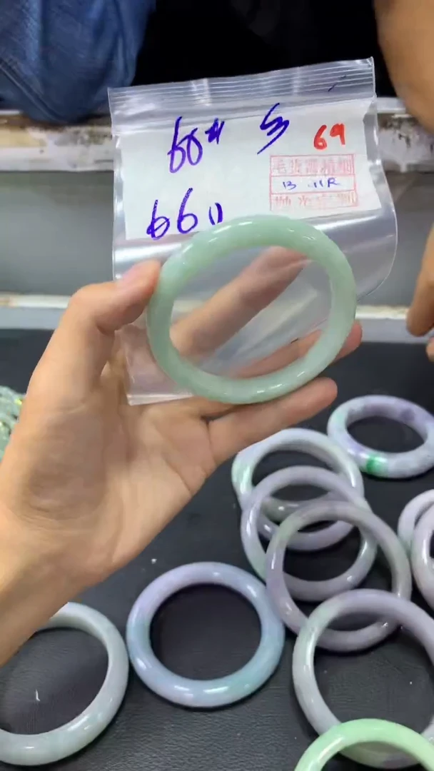 未镶嵌定制翡翠69毛货需精细抛光定制+多样性发1+660