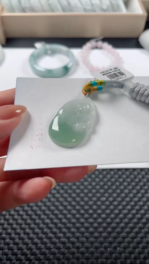 颈饰未镶嵌翡翠基地发货H7734