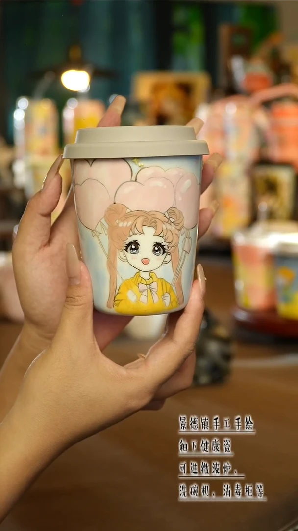 景德镇陶瓷手工手绘&A377