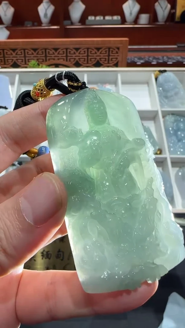 未镶嵌挂件翡翠A货翡翠多样性孤品