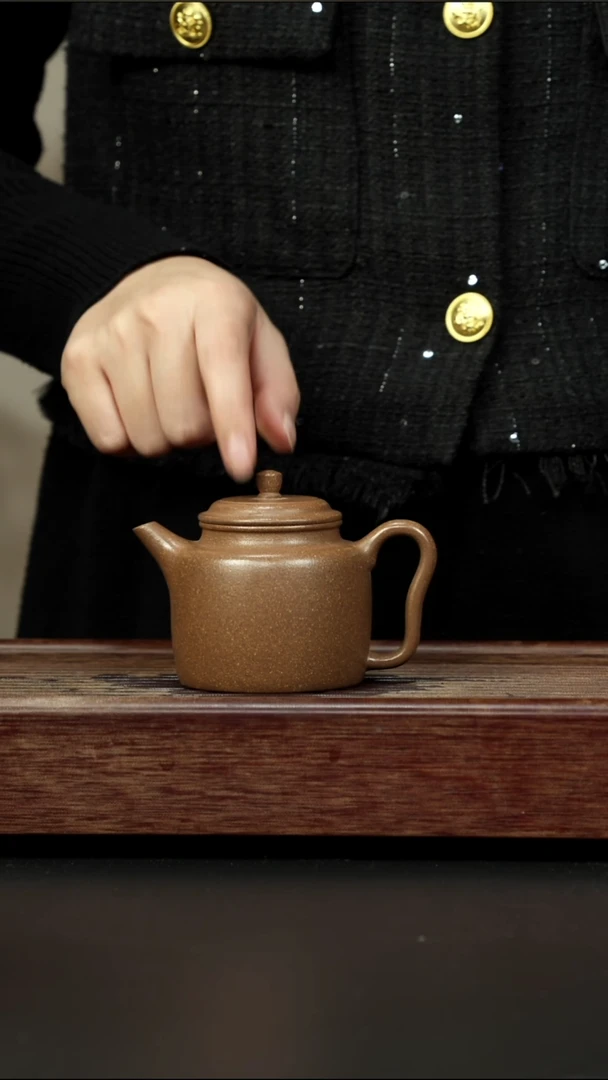 茶壶紫砂芝麻绿 汲直 180cc左右