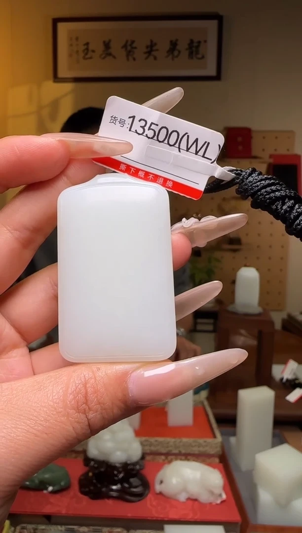 颈饰未镶嵌和田玉WL