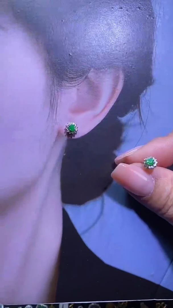 【闪购商品】翡翠吊坠(不含链)银S925镶嵌1