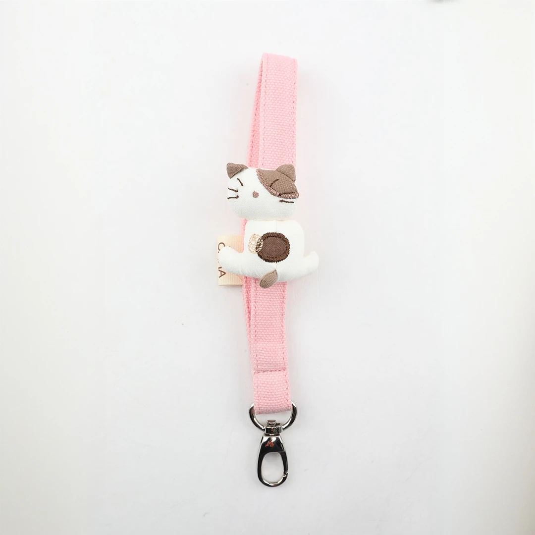 Hikosen CARA卡拉猫手腕带日本原创设计可爱手挽带手拿包包带带子