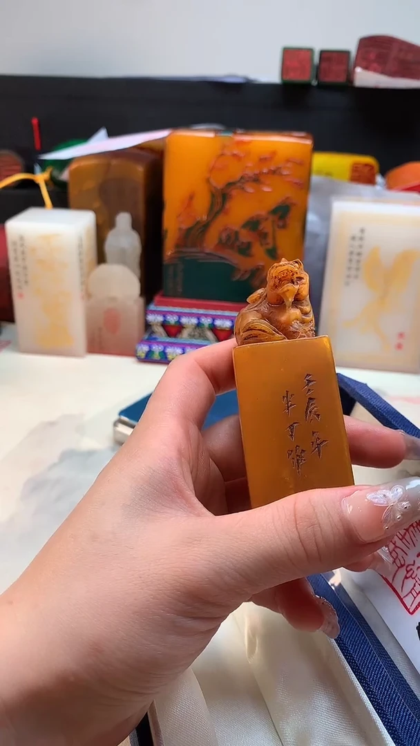 寿山石印石福建福州寿山石篆刻印章