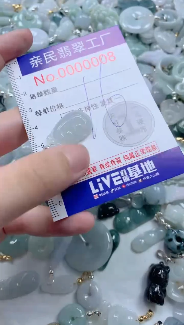 翡翠未镶嵌颈饰8