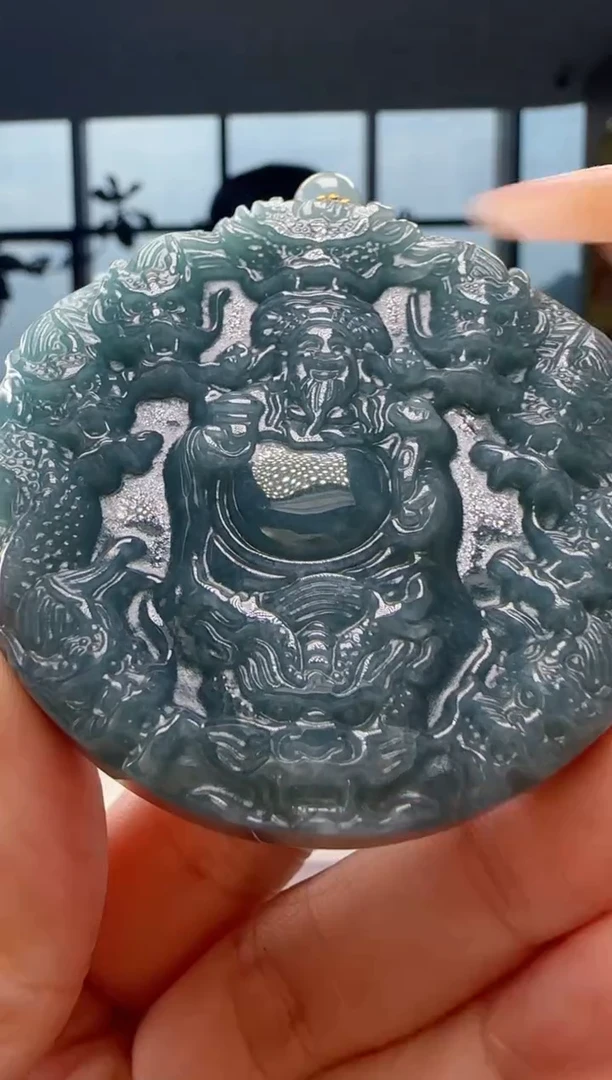 颈饰未镶嵌翡翠多样性发其一YJ@@60B7J07093