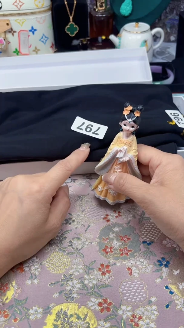 瓷片陶茶666文玩周边多人黑色半袖2xl