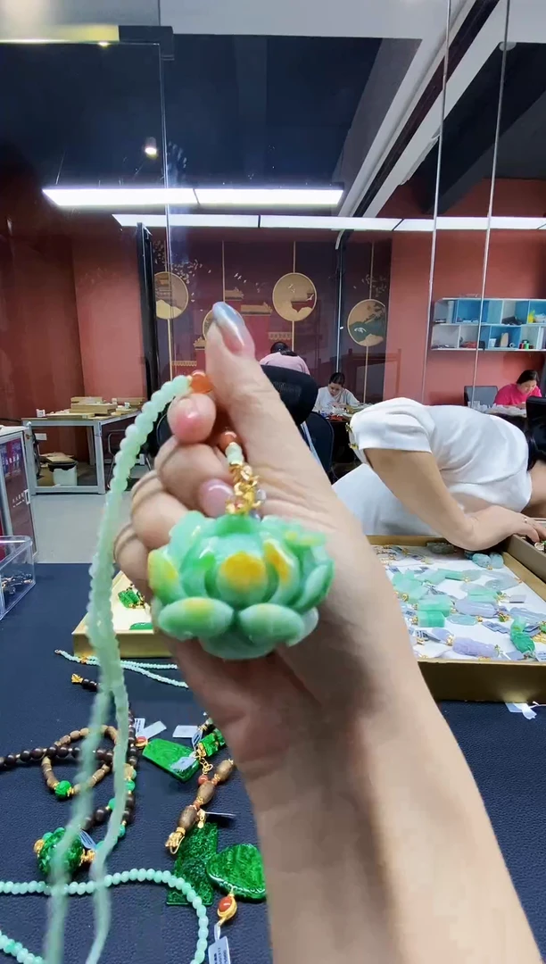 颈饰未镶嵌翡翠翡翠吊坠