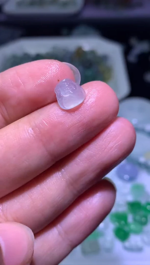 未镶嵌定制翡翠毛货
