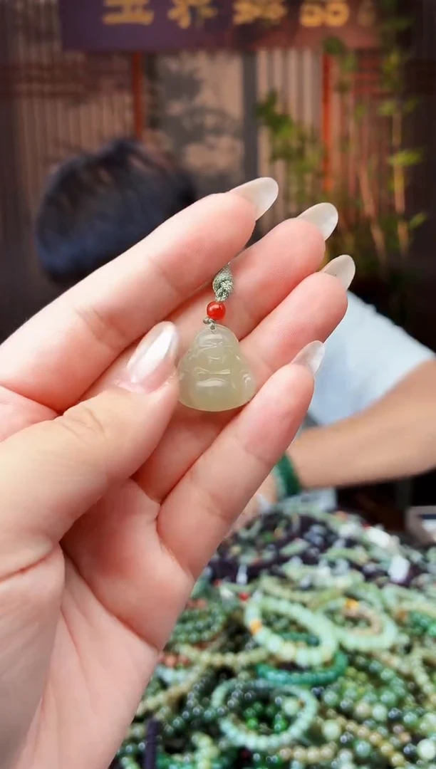 颈饰未镶嵌和田玉多样性发货拍一发一