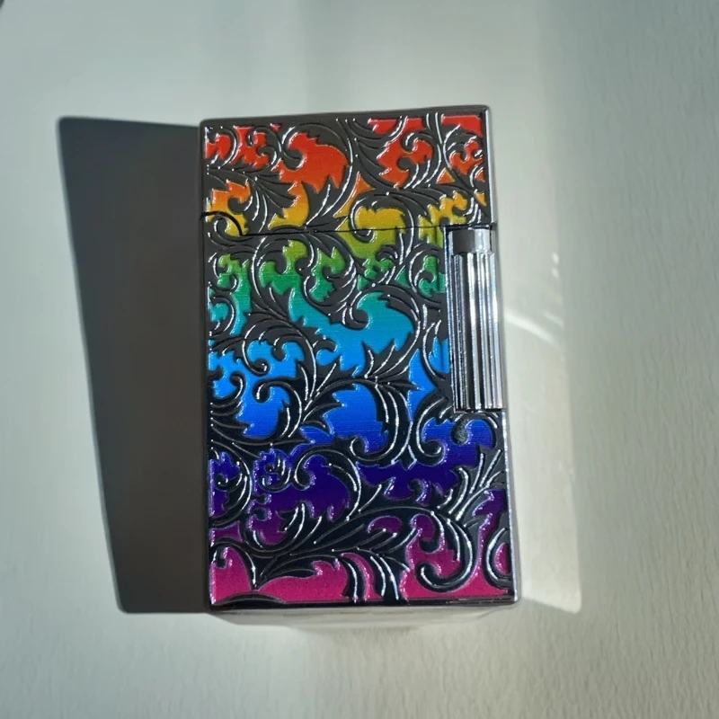 【dk911-银】创意复古侧滑朗声金属砂轮充气明火送男士节日礼品—911