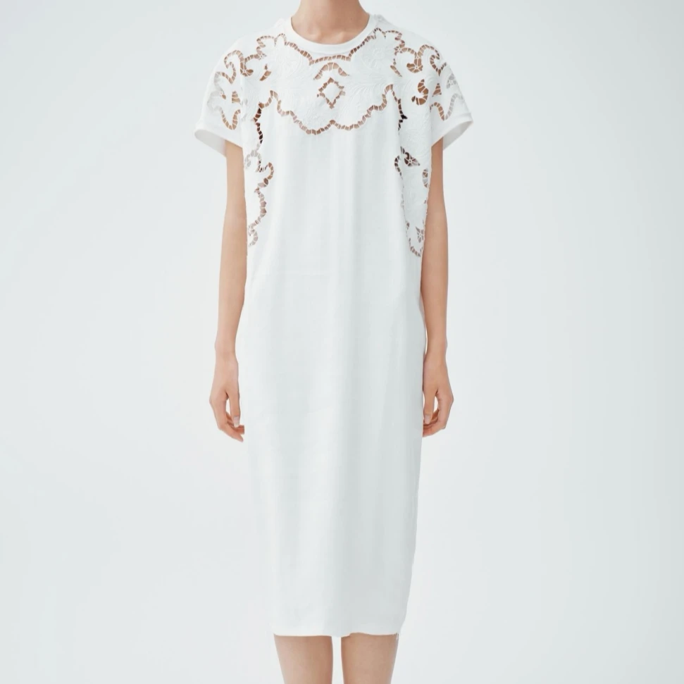 【刘彤推荐】玉琼-镂空连衣裙