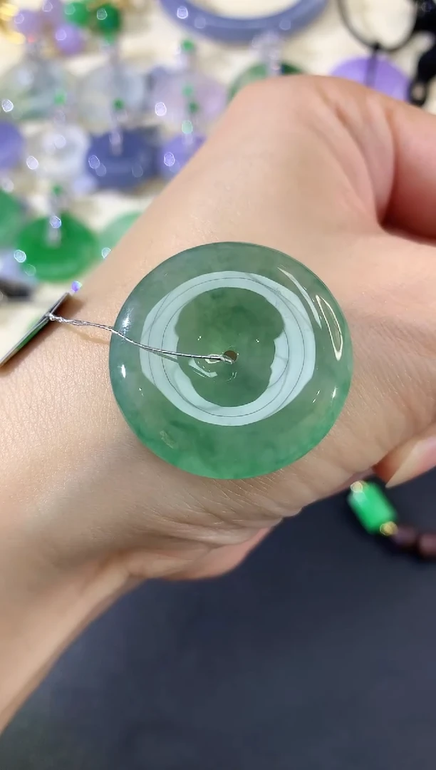 吊坠(不含链)未镶嵌翡翠98|