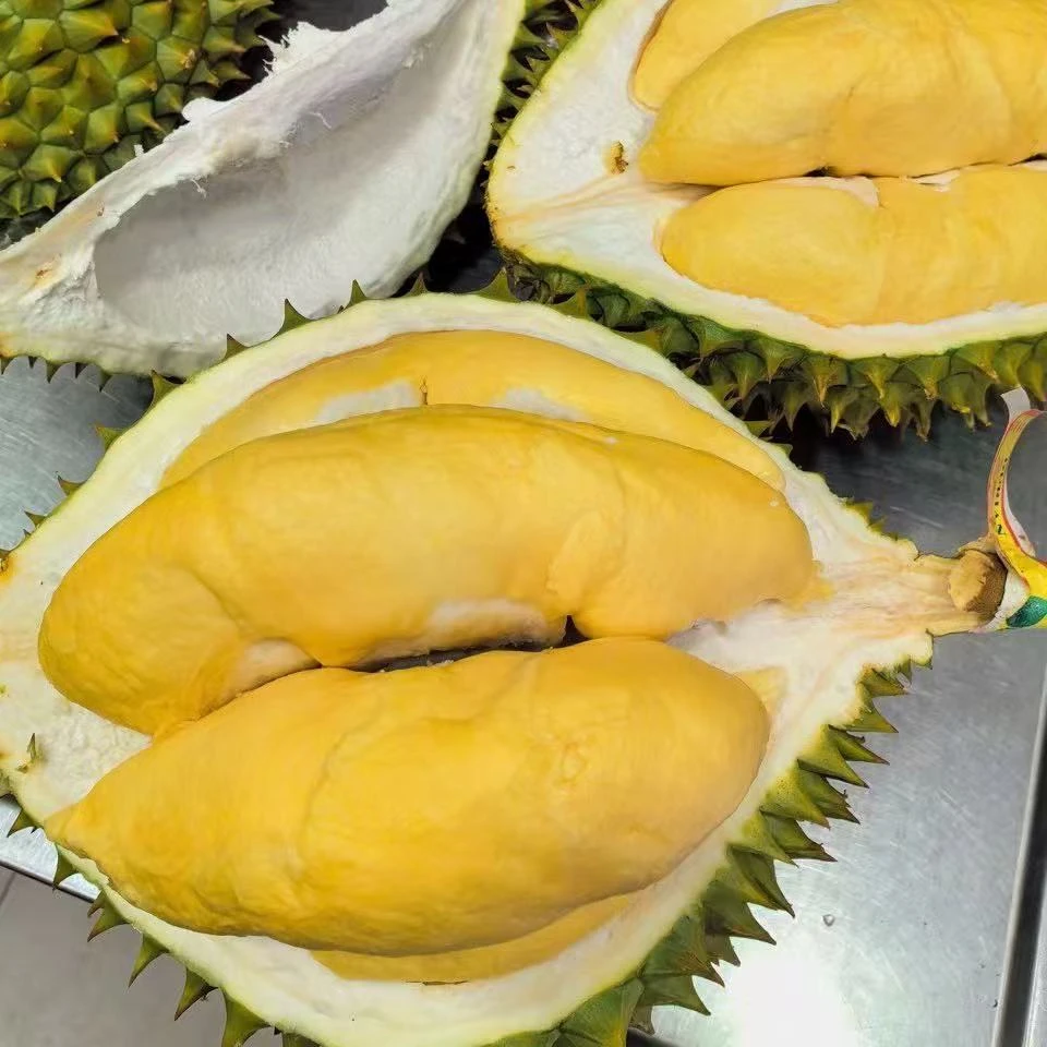 【特价金腰纯肉2斤，不包售后】进口AA级树熟金腰榴莲现开鲜榴莲 核大！！介意者慎拍金腰泰国