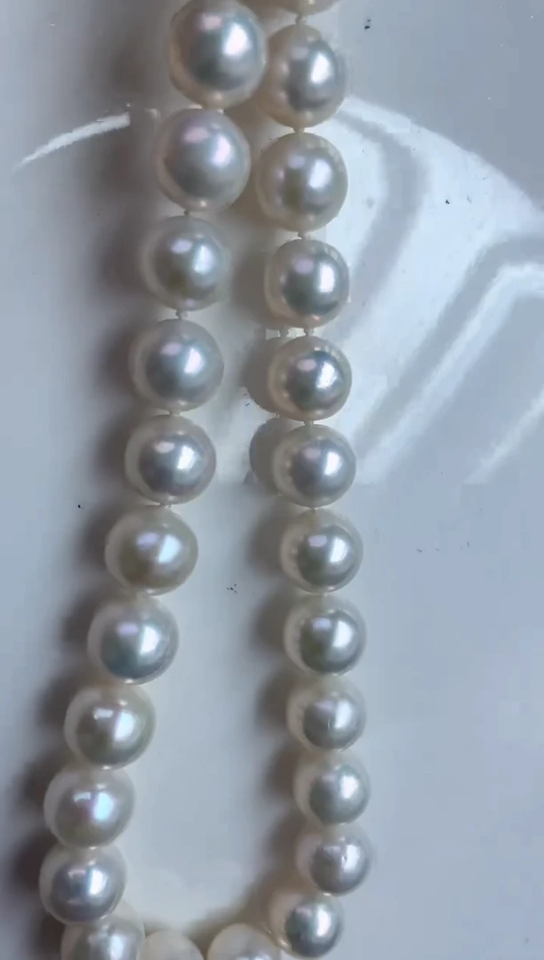 项链未镶嵌淡水珍珠699   9-11mm莎白全珠项链