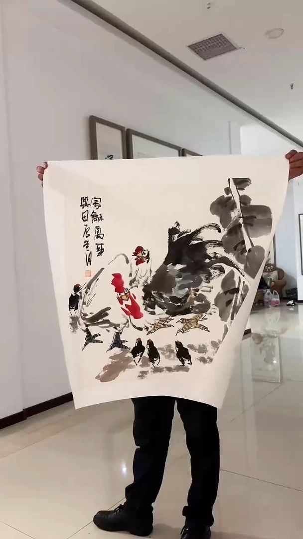 国画包头艺博会老师作品