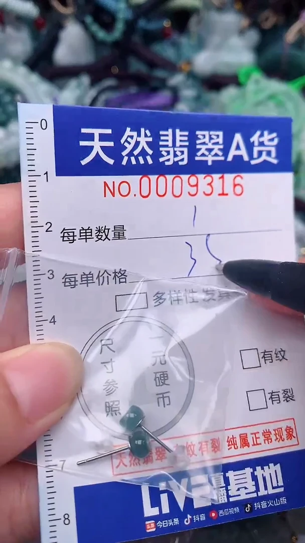 翡翠未镶嵌颈饰...0009316