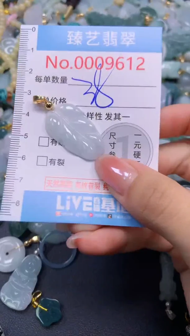 颈饰未镶嵌翡翠9612