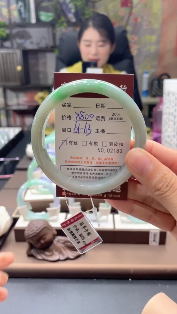未镶嵌手镯翡翠2183****