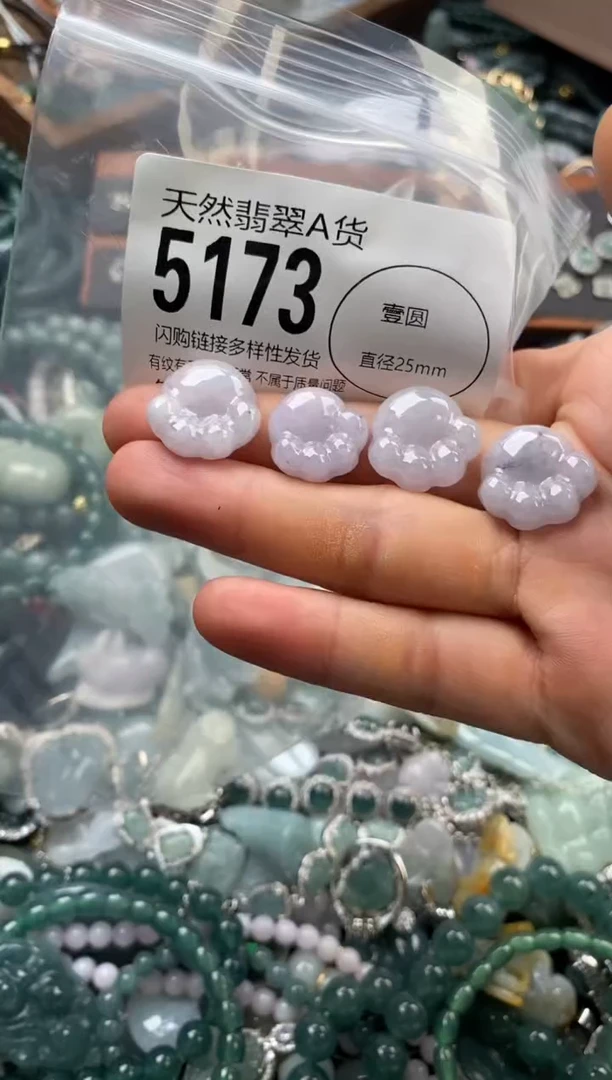 颈饰未镶嵌翡翠多样性发其一5173