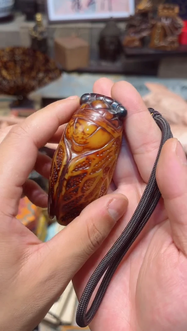 未镶嵌蜜蜡裸石B瑞哥专属高端精品73