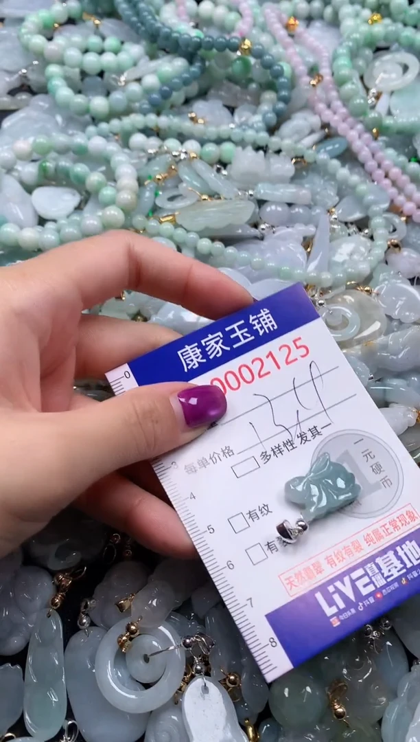 颈饰未镶嵌翡翠2125