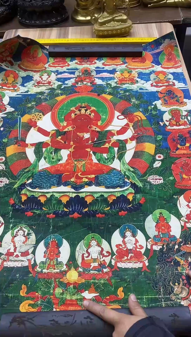 卷轴画精品挂饰 唐卡tk16303