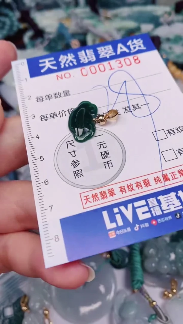 颈饰未镶嵌翡翠00001308