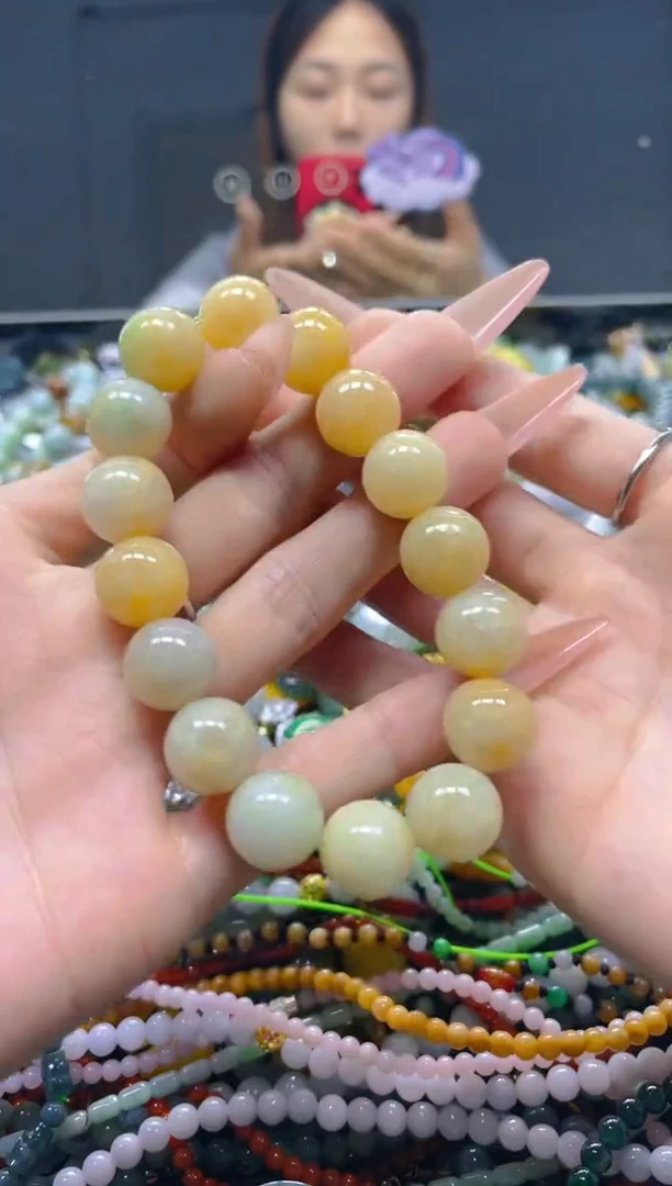 颈饰未镶嵌翡翠13MM