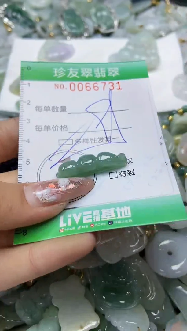 【闪购商品】翡翠颈饰未镶嵌闪购0066731多样性发其一