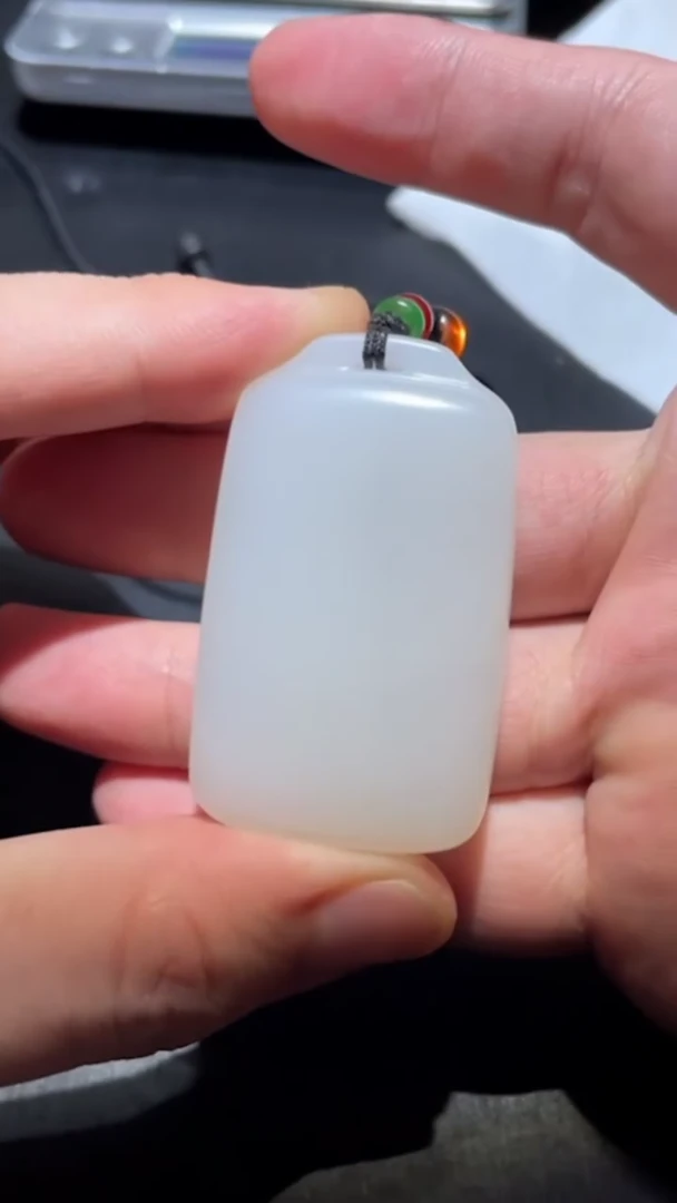 和田玉未镶嵌颈饰S0621-999