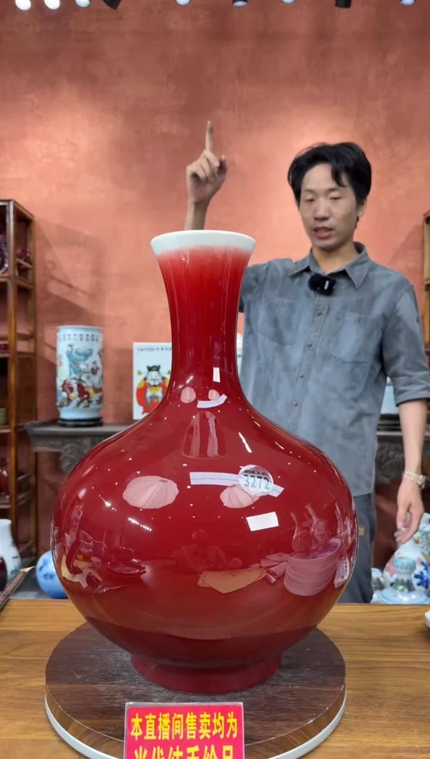 吴义松陶盟手绘陶瓷编码：3272