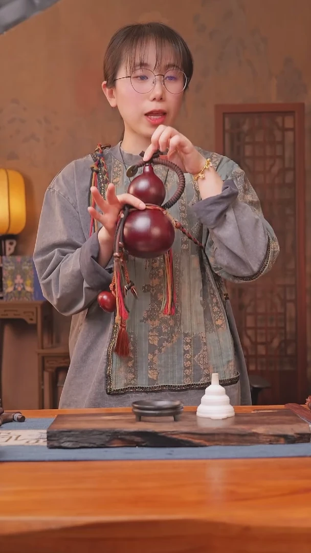 1765号链接精品大漆葫芦现货现发[一物一拍]